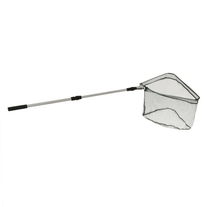 Подсачник складной телескопический П-19, 190 см, треугольный обод 50 см, капрон Подсачник складной телескопический П-19, 190 см, треугольный обод 50 см, капрон