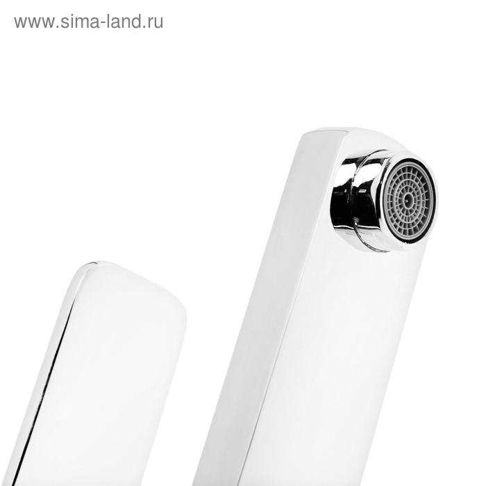 Смеситель для раковины Omega 3317, однорычажный, излив 12 см, картридж 35 мм, хром Смеситель для раковины Omega 3317, однорычажный, излив 12 см, картридж 35 мм, хром