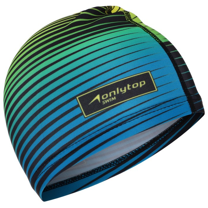 Шапочка для плавания детская ONLYTOP Swim, тканевая, обхват 46-52 см Шапочка для плавания детская ONLYTOP Swim, тканевая, обхват 46-52 см