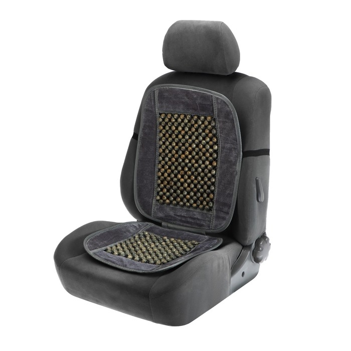 Накидка-массажер TORSO на сиденье, серый Накидка-массажер TORSO на сиденье, серый