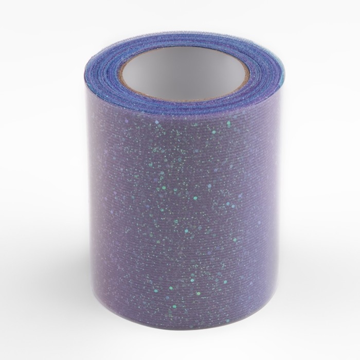 Фатин с глиттером «Радуга», 7,5 см, 11 ± 1 г/кв.м, 9 ± 0,5 м, цвет синий №4 Фатин с глиттером «Радуга», 7,5 см, 11 ± 1 г/кв.м, 9 ± 0,5 м, цвет синий №4