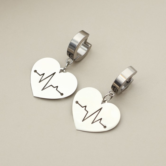 Серьги «Самой яркой», 4 х 1.5 см Серьги «Самой яркой», 4 х 1.5 см