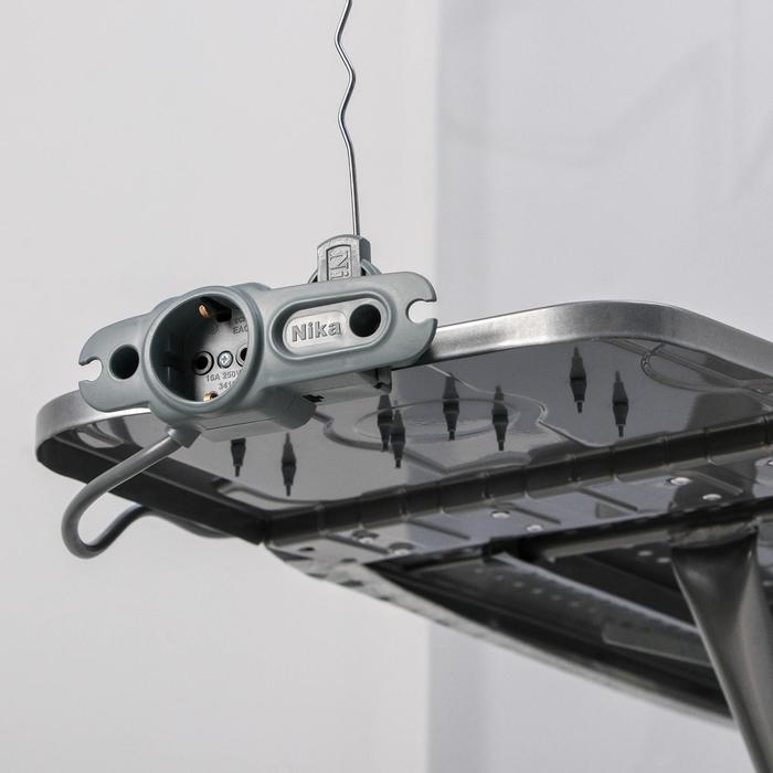 Доска гладильная Nika «Ника 11 тефлон», 123×40 см, регулируемая высота до 100 см, рисунок микс Доска гладильная Nika «Ника 11 тефлон», 123×40 см, регулируемая высота до 100 см, рисунок микс