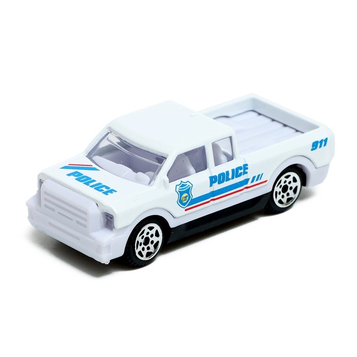 Машина металлическая «Спецслужбы», в банке, цвет МИКС Машина металлическая «Спецслужбы», в банке, цвет МИКС