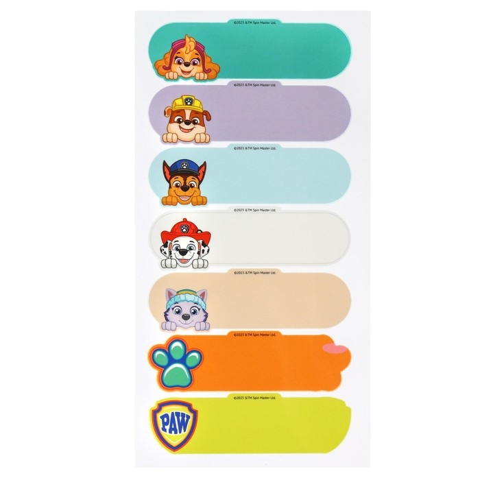 Набор термонаклеек для одежды Набор термонаклеек для одежды "Щенки-друзья", Щенячий патруль