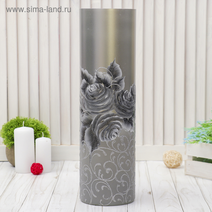 Ваза Ваза "Сильвер" 40 х12 см