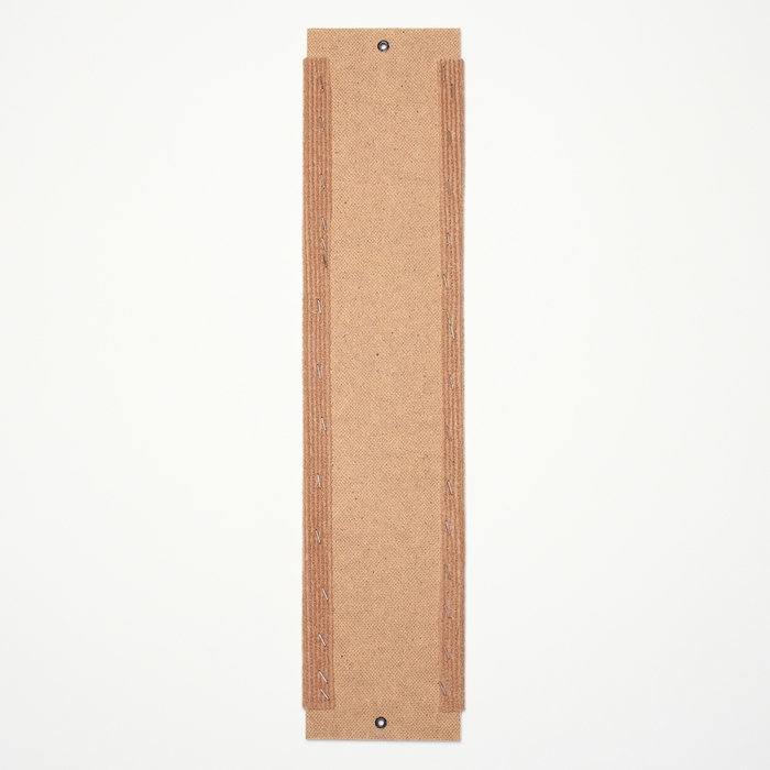 Когтеточка с пропиткой  Когтеточка с пропиткой "Пижон", ДВП ковролин, 55х 13 см, бежевая