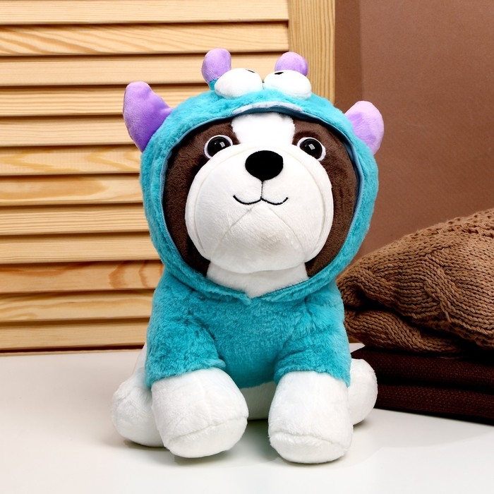 Мягкая игрушка «Собака», в костюмчике, 30 см Мягкая игрушка «Собака», в костюмчике, 30 см