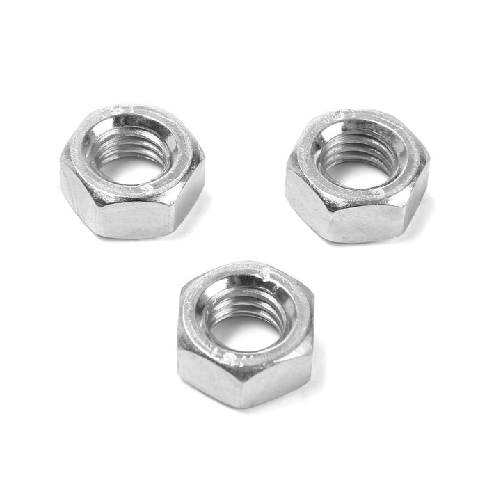 Гайка ТУНДРА, шестигранная, DIN 934, класс прочности 6, оцинкованная, М8, фасовка 1 кг Гайка ТУНДРА, шестигранная, DIN 934, класс прочности 6, оцинкованная, М8, фасовка 1 кг