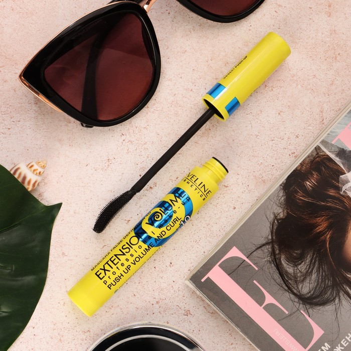 Тушь для ресниц Eveline Extension Volume, эффект Push-Up х 10 Тушь для ресниц Eveline Extension Volume, эффект Push-Up х 10