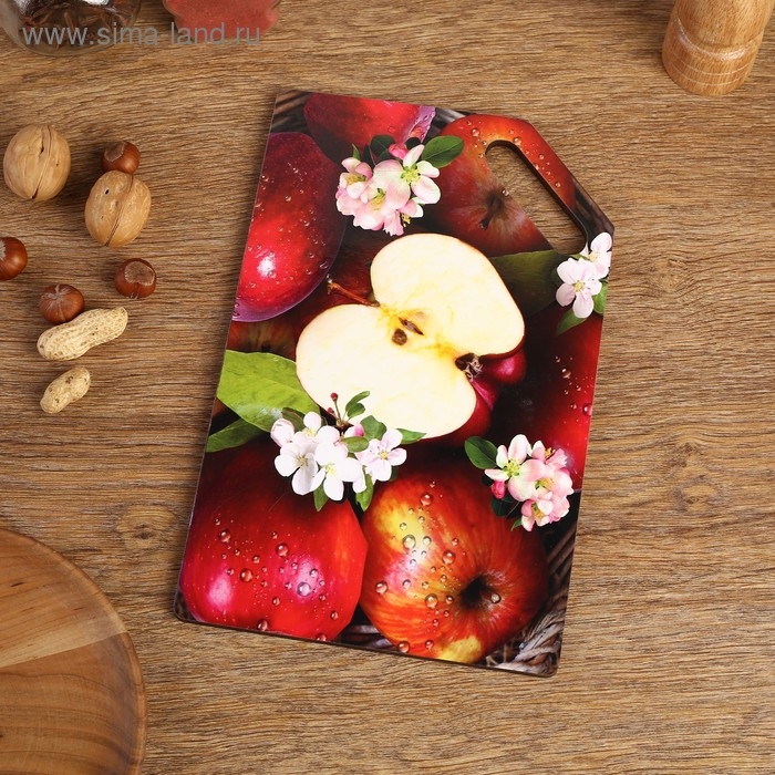 Доска разделочная  Доска разделочная "Сочное яблоко"  27х18 см