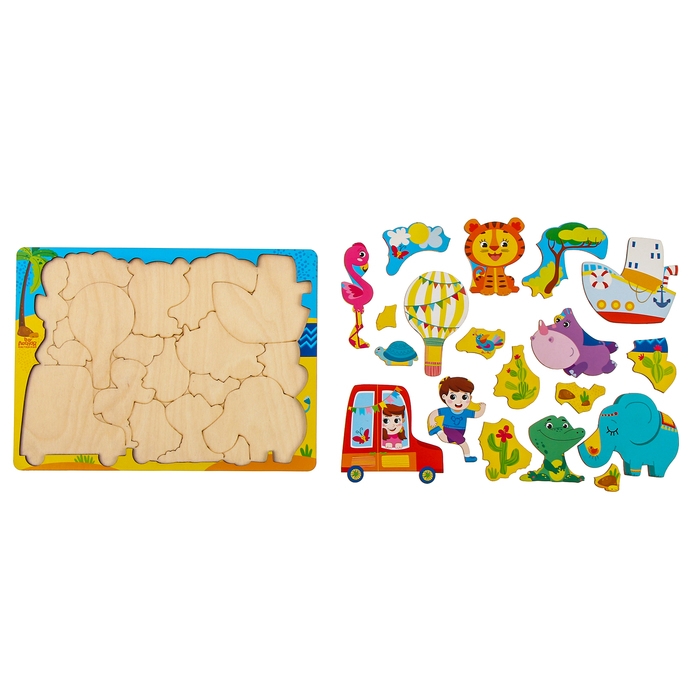 Головоломка логическая «Джунгли зовут»