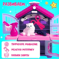 Игровой набор «Кошкин дом», питомец с аксессуарами, МИКС