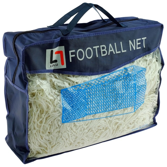 Сетка футбольная ONLYTOP, 7,32х2,44 м, нить 3 мм, 2 шт. Сетка футбольная ONLYTOP, 7,32х2,44 м, нить 3 мм, 2 шт.