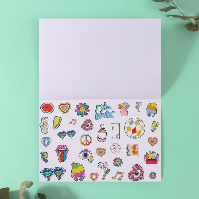 Наклейки в книжке Наклейки в книжке "Опасно!" + 3 фона 20,7х14,2 см