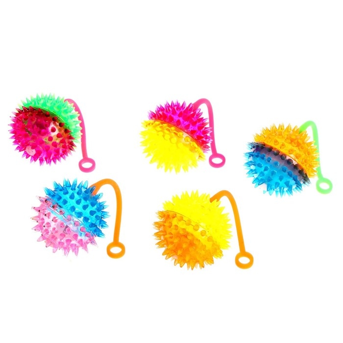 Мяч детский резиновый световой «Монстрики», цвета МИКС, в шоубоксе Мяч детский резиновый световой «Монстрики», цвета МИКС, в шоубоксе