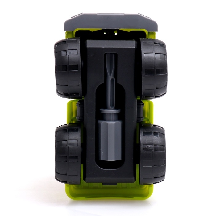 Конструктор винтовой «Фермерский самосвал», с отвёрткой, 28 деталей Конструктор винтовой «Фермерский самосвал», с отвёрткой, 28 деталей