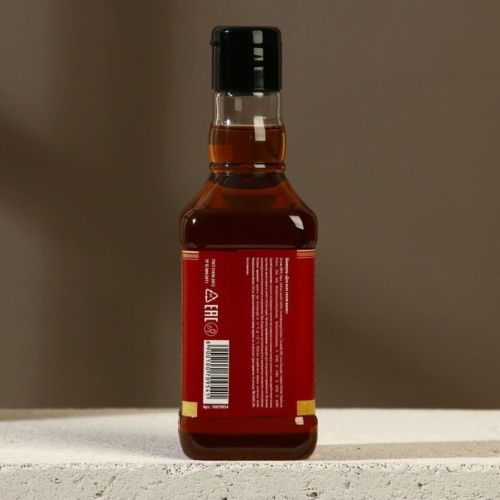 Шампунь для волос во флаконе виски «Первый во всём», 250 мл, аромат парфюма, Новый Год