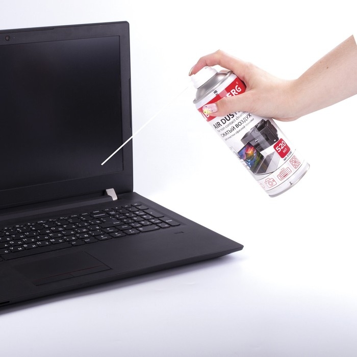 Баллон для очистки офисной техники BRAUBERG, со сжатым воздухом, 520 мл Баллон для очистки офисной техники BRAUBERG, со сжатым воздухом, 520 мл