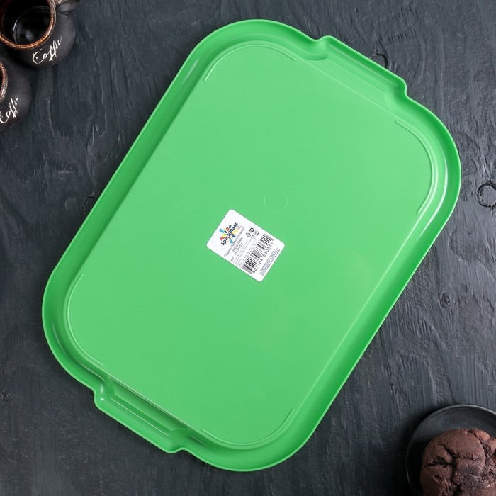 Поднос, 39×27 см, цвет микс