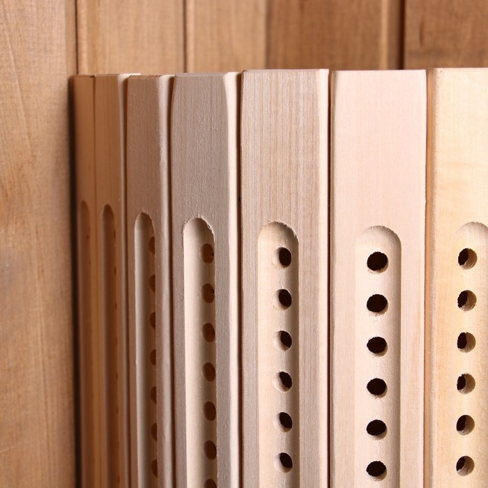 Абажур из липы, настенный прорезной Абажур из липы, настенный прорезной