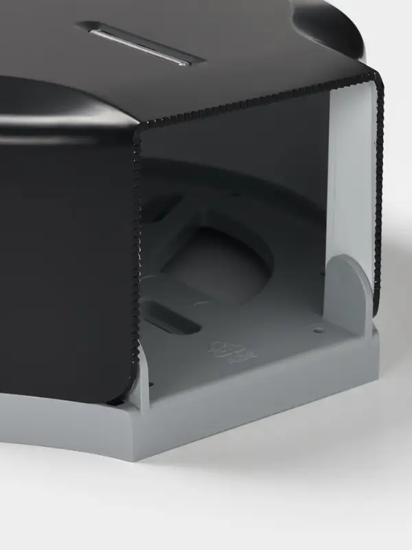 Диспенсер туалетной бумаги, пластик черный, втулка 4 см Диспенсер туалетной бумаги, пластик черный, втулка 4 см