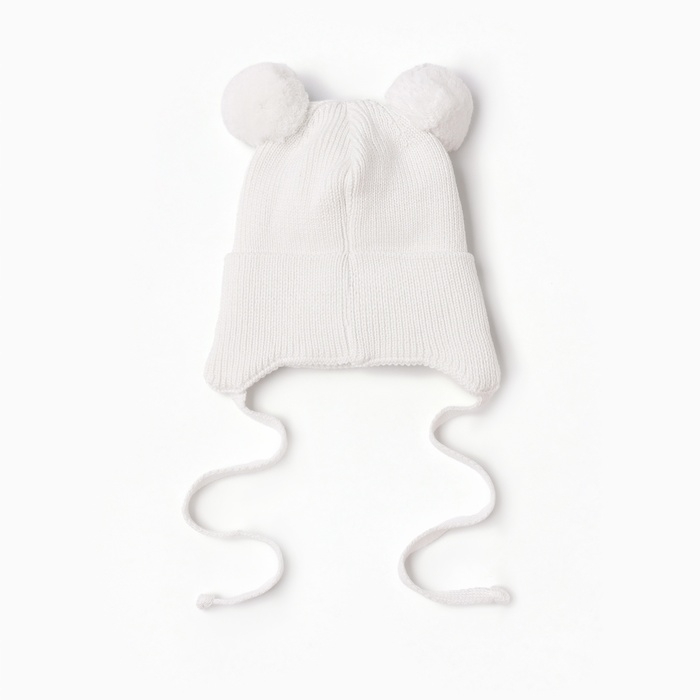 Шапка детская MINAKU р-р 42-44, цвет молочный Шапка детская MINAKU р-р 42-44, цвет молочный