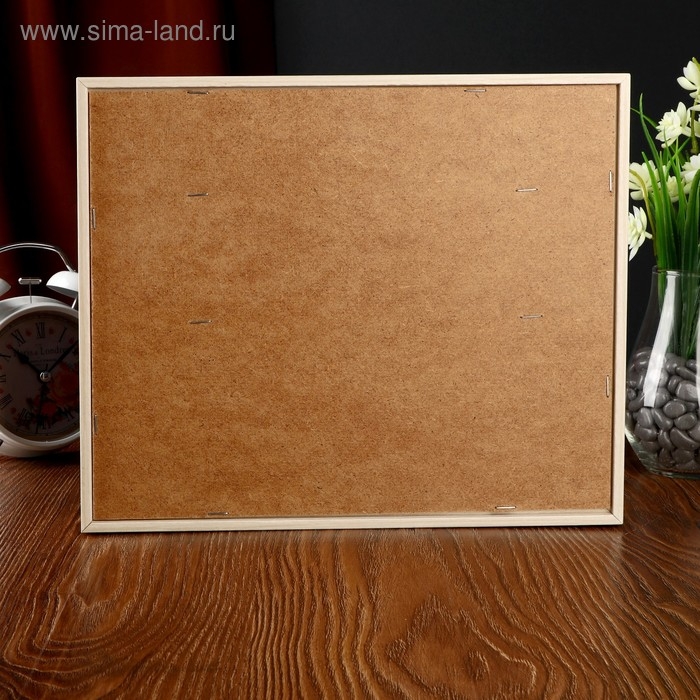 Ключница Ключница "Яхта у причала" молочный дуб 26х31 см