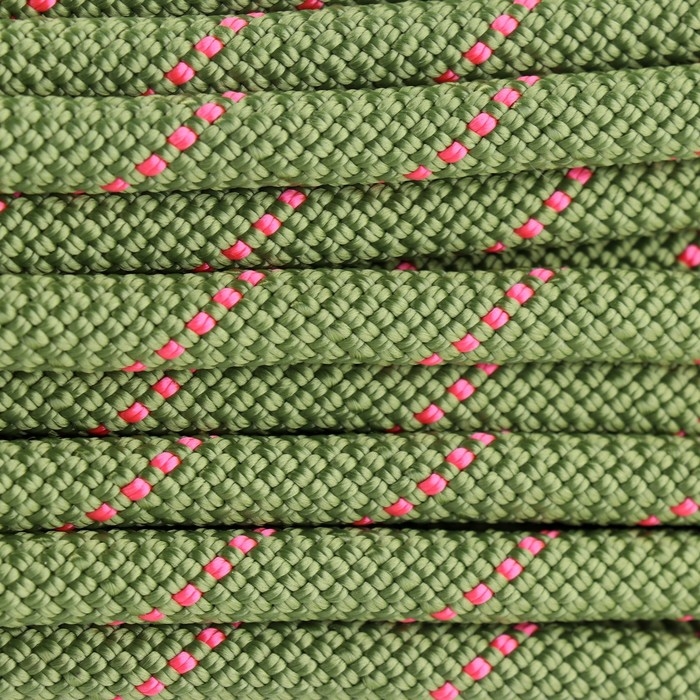 Веревка страховочно-спасательная  Веревка страховочно-спасательная "Высота", d= 8 мм, 20 м, цвет микс