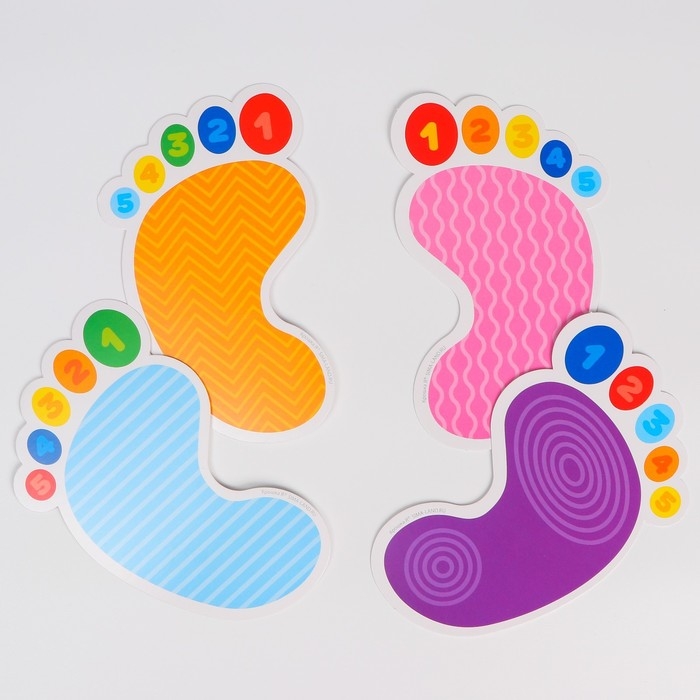 Развивающий игровой набор «Ладошки и ножки» 16 карточек+Задания, Крошка Я Развивающий игровой набор «Ладошки и ножки» 16 карточек+Задания, Крошка Я