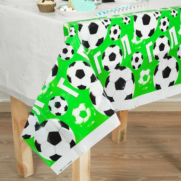 Скатерть одноразовая «ГОЛ!», 180х137 см Скатерть одноразовая «ГОЛ!», 180х137 см