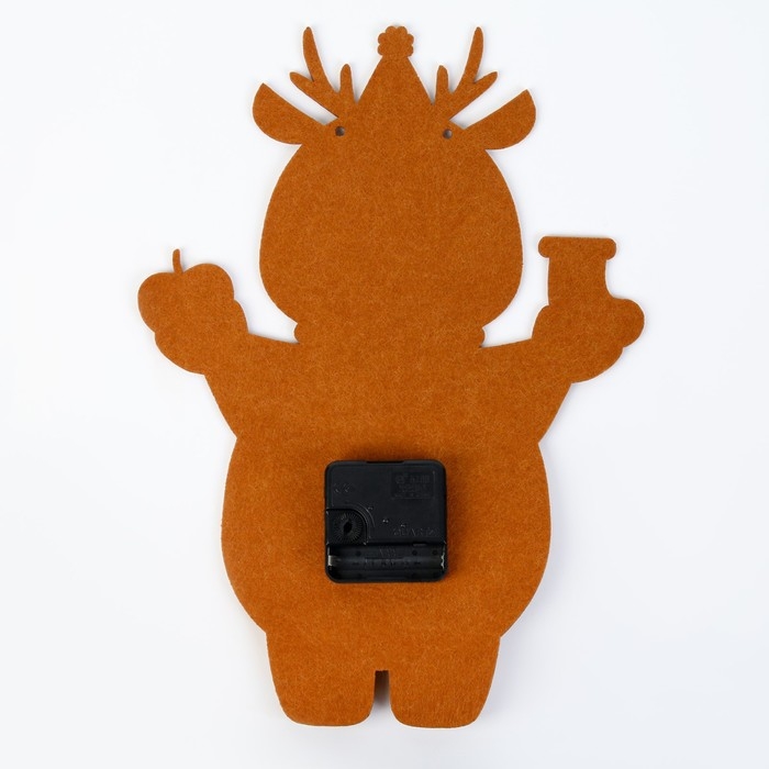 Детские настенные часы DIY Детские настенные часы DIY "Олененок" сделай сам, плавный ход, 22 х 29 см