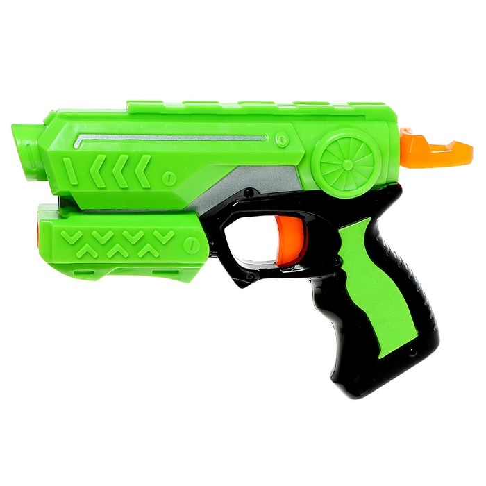 Бластер Smal gun, стреляет мягкими пулями, цвет МИКС Бластер Smal gun, стреляет мягкими пулями, цвет МИКС