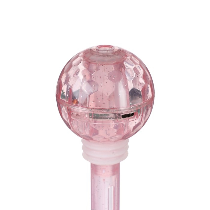 Увлажнитель воздуха "Чупа-Чупс" HM-23, ультразвуковой, погружной, подсветка, USB, розовый