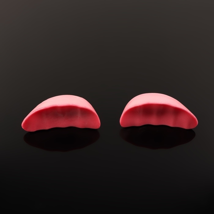 Вставки для уменьшения размера обуви, регулируемые, 7,3 × 4 см, пара, цвет розовый Вставки для уменьшения размера обуви, регулируемые, 7,3 × 4 см, пара, цвет розовый