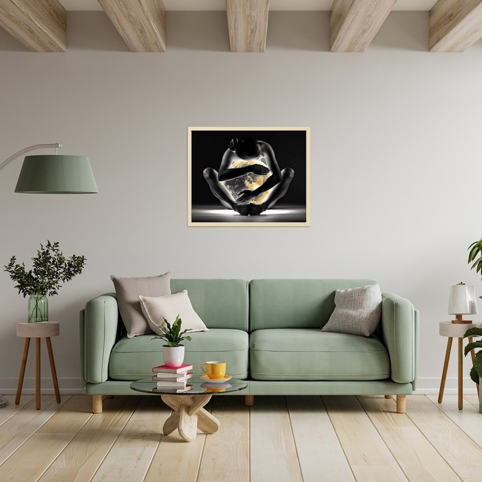 Картина по номерам «Объятия ночи», 10 цветов, с поталью 40 × 50 см Картина по номерам «Объятия ночи», 10 цветов, с поталью 40 × 50 см