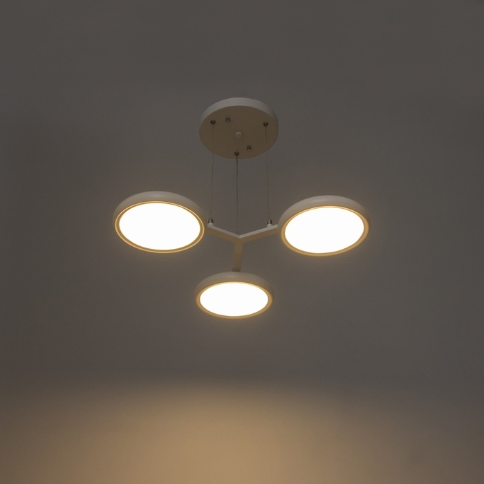 Люстра Люстра "Алис" 3хLED 72Вт 3000-6000К белый 52х52х100 см