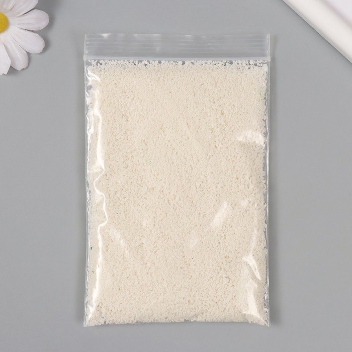 Декор для создания миниатюр (деревья, газон) порошок Декор для создания миниатюр (деревья, газон) порошок "Белый" набор 20 гр