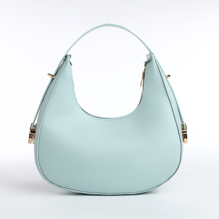 Сумка женская багет на молнии, цвет голубой Сумка женская багет на молнии, цвет голубой