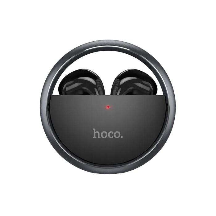 Наушники Hoco EW23 TWS, беспроводные, вкладыши, BT5.3, 30/250 мАч, микрофон, серые