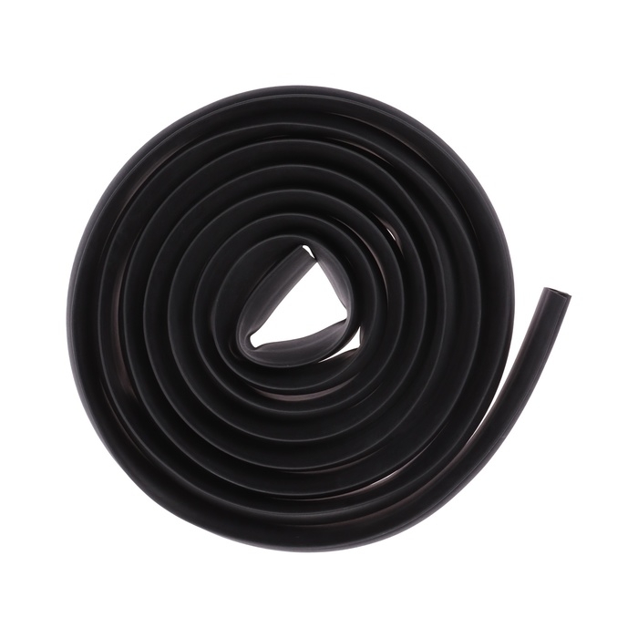 Уплотнитель двери в автомобиль, Р-образный, самоклеящийся, 3 м, черный Уплотнитель двери в автомобиль, Р-образный, самоклеящийся, 3 м, черный