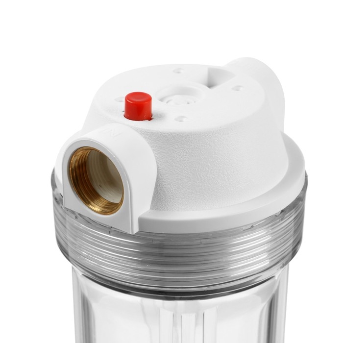 Корпус для фильтра ITA F20110-3/4, 10, 3/4 Корпус для фильтра ITA F20110-3/4, 10, 3/4", ключ и крепеж с воздушником, прозрачный