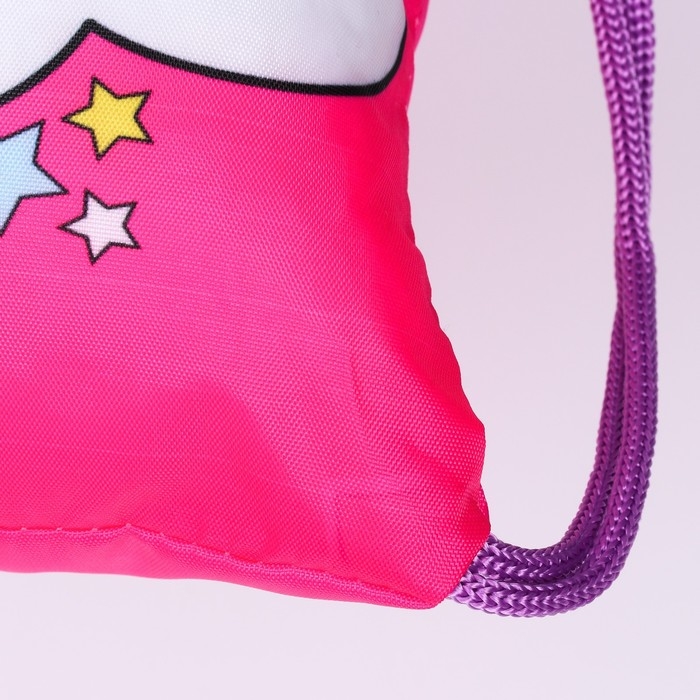 Мешок для обуви 420 х 350 мм, Минни Маус  Мешок для обуви 420 х 350 мм, Минни Маус "Единорог" (мягкий полиэстер, плотность 210D)