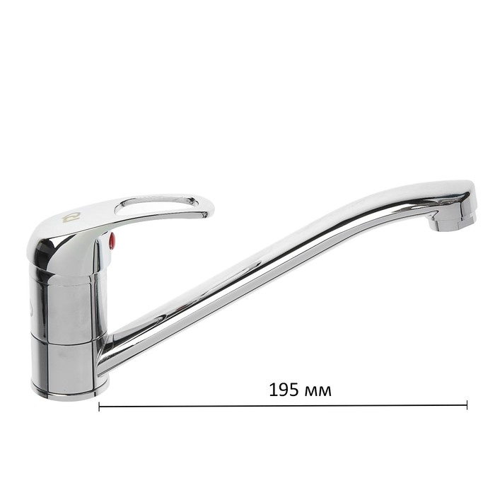 Смеситель для кухни ROEGEN RB001A, однорычажный, цинк, хром Смеситель для кухни ROEGEN RB001A, однорычажный, цинк, хром