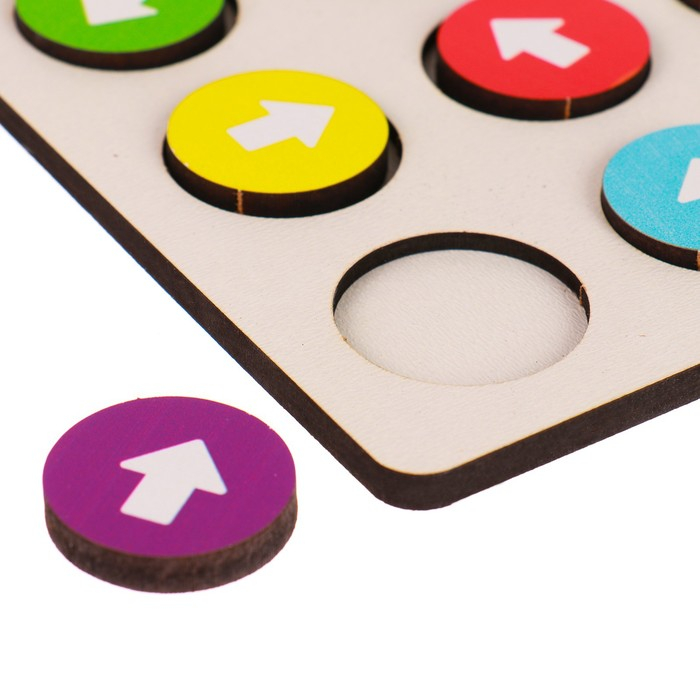 Развивающие игры из дерева &laquo;Стрелочки&raquo;, повтори по образцу