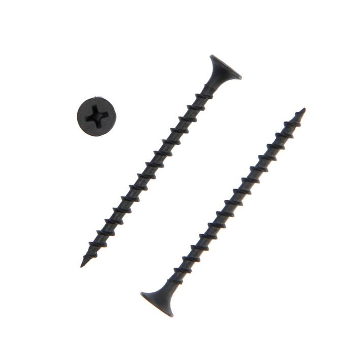 Саморезы гипсокартон-дерево ТУНДРА krep 3.5x51 мм, фосфатированные, 500 шт. Саморезы гипсокартон-дерево ТУНДРА krep 3.5x51 мм, фосфатированные, 500 шт.