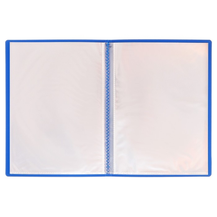 Набор папок А5, 20 вкладышей, Calligrata, синяя, 3 штуки Набор папок А5, 20 вкладышей, Calligrata, синяя, 3 штуки