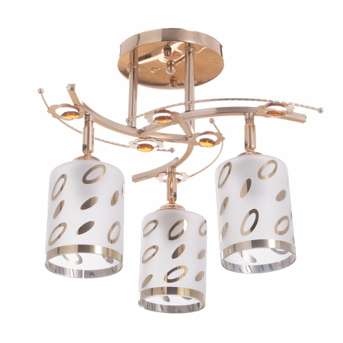 Люстра Люстра "Адди" 3х40Вт Е27 Золото МОДЕЛЬ: 2638726