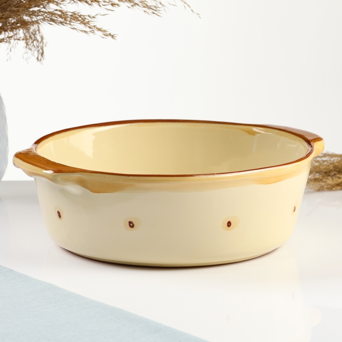 Емкость для запекания Емкость для запекания "Десерт малая" 2л / 8х23,5см, карамель