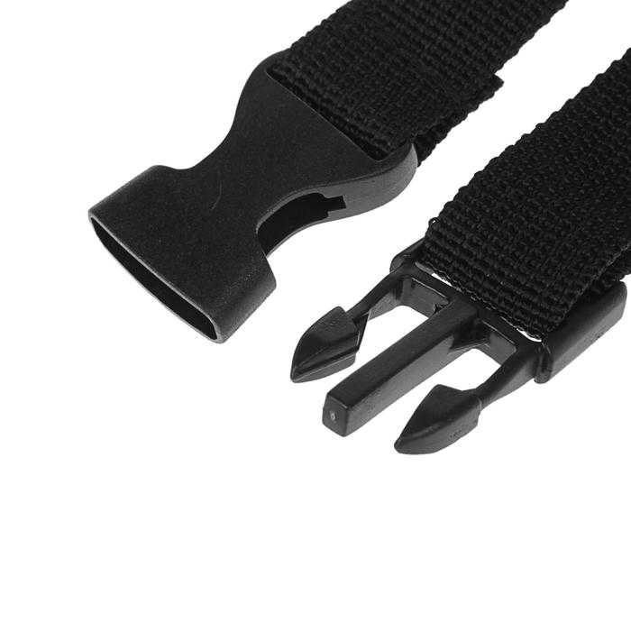 Намордник сетчатый с двойной фиксацией, размер S, чёрный Намордник сетчатый с двойной фиксацией, размер S, чёрный